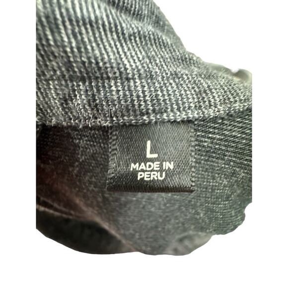 Travis Matthew Polo Shirt Mens Large Charcoal Gray Short Sleeve Pima Cotton Poly - Picture 4 of 5